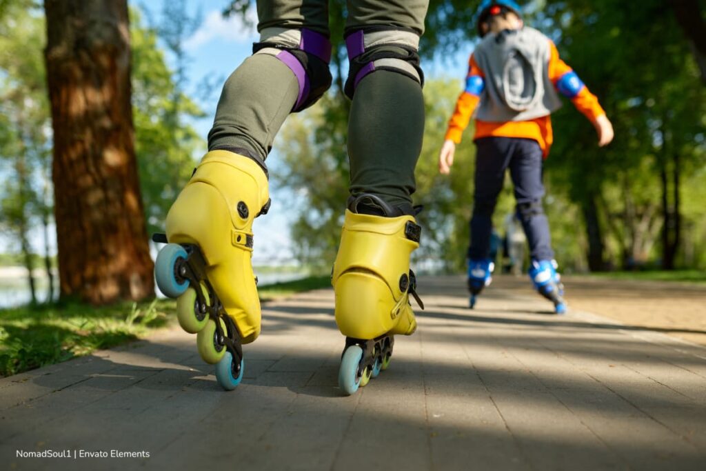 Día sin Carro 2026, personas subidas en patines, Más Estilo de Vida